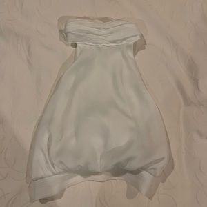 Princess polly backless top with high neck